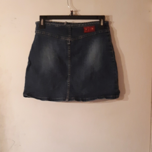 PSJ LA USA DENIM SKIRT - Picture 3 of 4